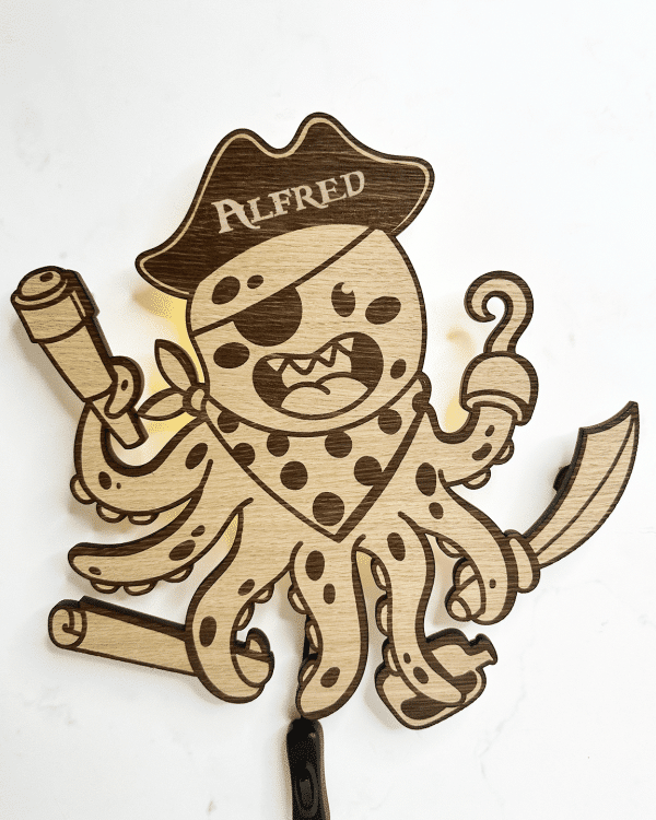 Lampe – Pirat blæksprutte