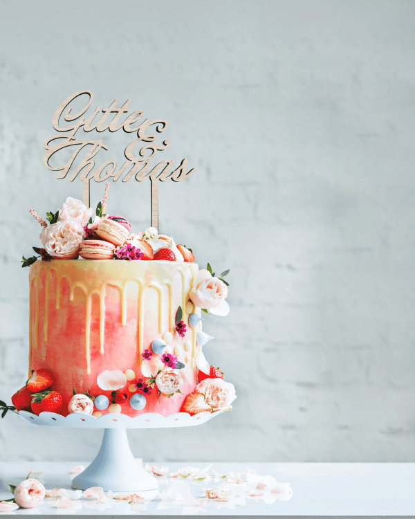 Cake topper – Design 1