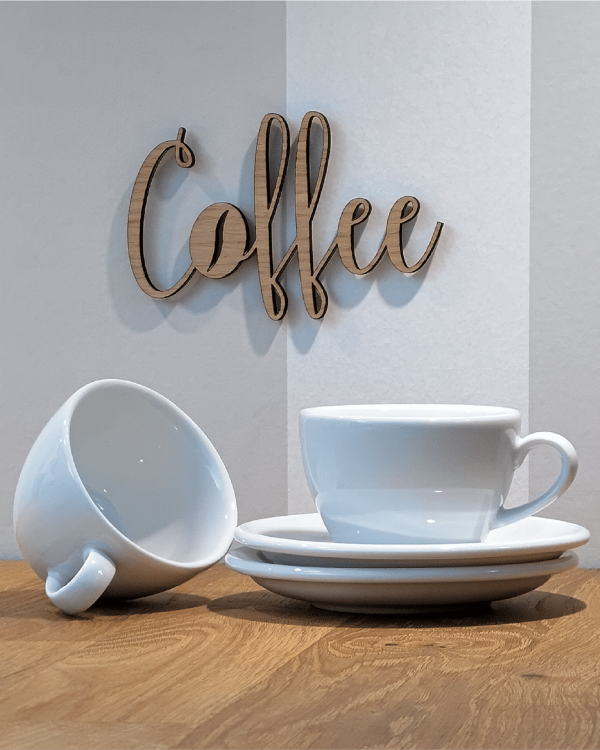 Curly Skrift – Coffee med kaffebønne