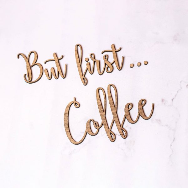 But first… Coffee