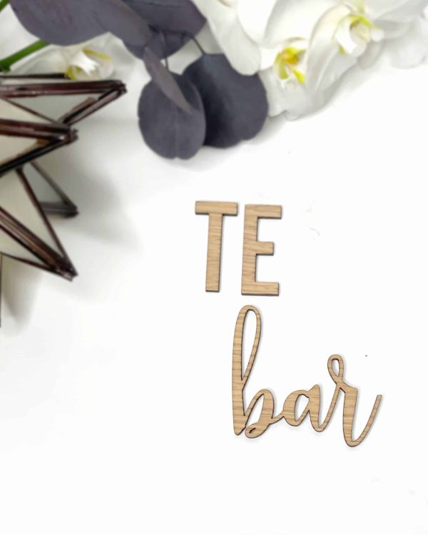 Tebar – Bogstaver & Curly skrift