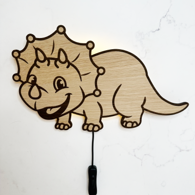 Lampe – Dino triceratops