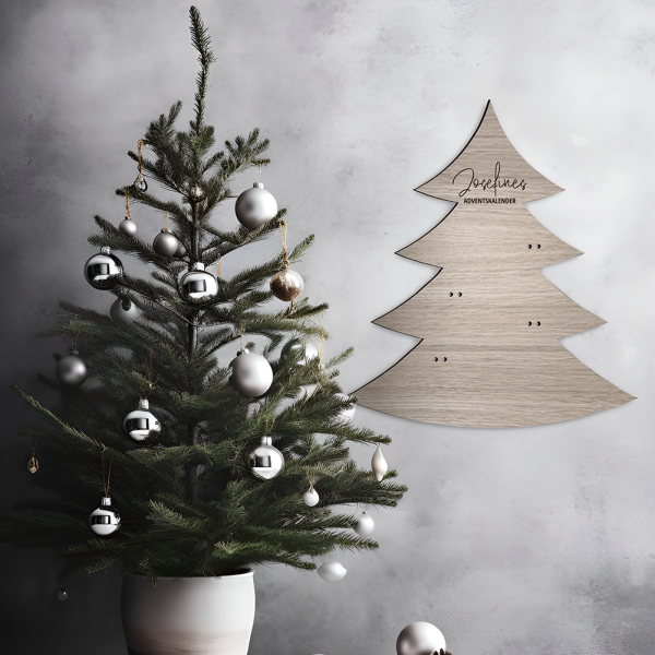 Adventskalender – Juletræ, Tosca – 2 størrelser