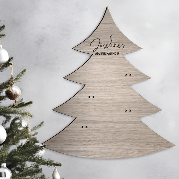 Adventskalender – Juletræ, Tosca – 2 størrelser