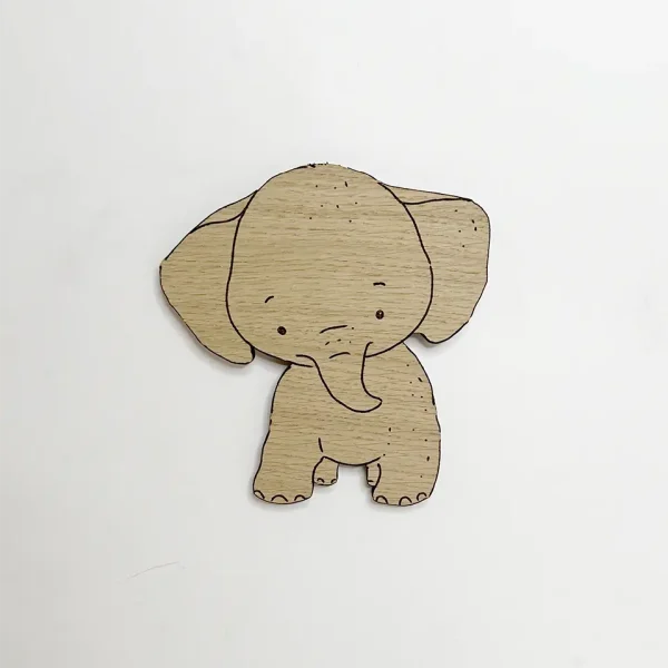 Stående elefant – 4 størrelser
