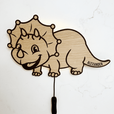 Lampe – Dino triceratops