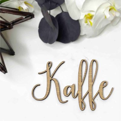 Kaffe – Curly skrift