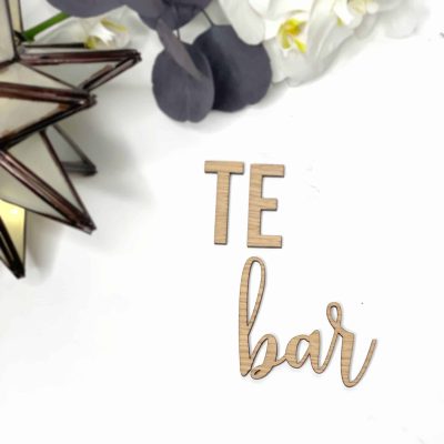 Tebar – Bogstaver & Curly skrift